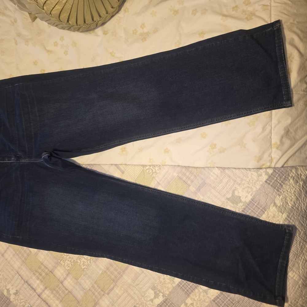 Lane Bryant Dark Blue Flare Jeans